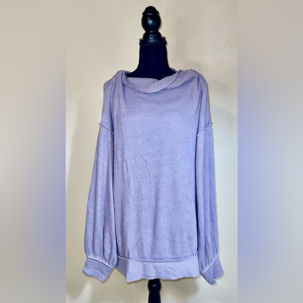 Free People Main Squeeze Hacci in Lilac